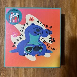 Disney Stitch Lip Gloss Set with Eye Shimmer